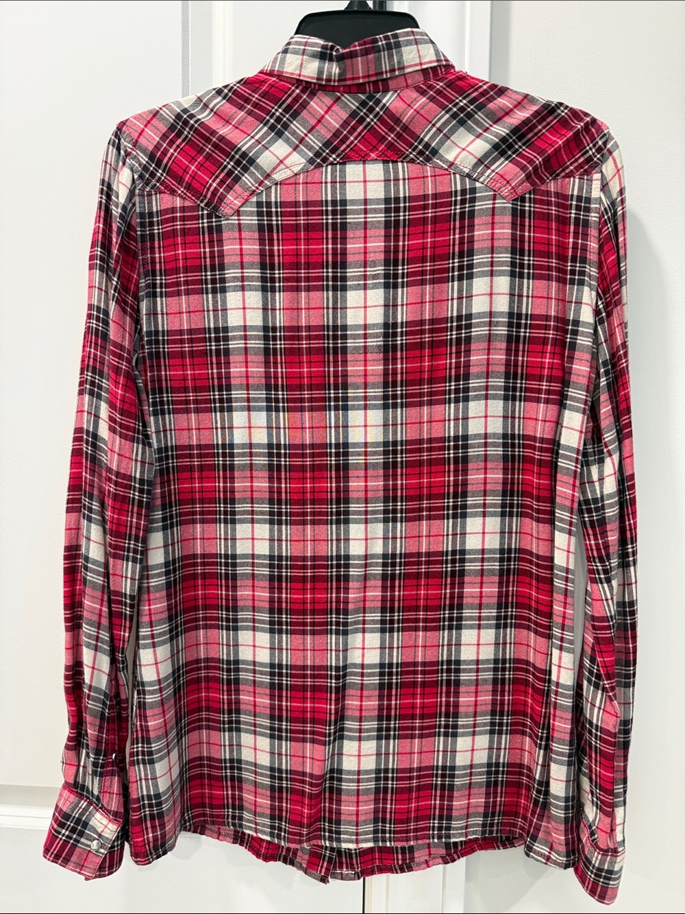 Diesel Pink Plaid Button-Down Shirt Size S - Picture 2 of 5